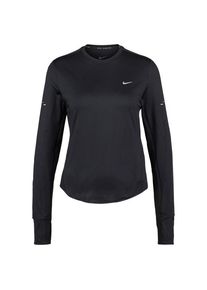 Nike Swift DF UV Long-Sleeve Crew Running Top Laufshirt Damen (Gr XL |schwarz)