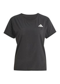 Adidas Adizero Running T-Shirt Laufshirt Damen (Gr L |grau)
