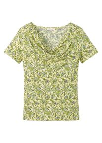 Kleid Tranquillo Wasserfall-Shirt Damen (Gr S |oliv)