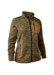 Deerhunter Sarek Knitted Jacket Fleecejacke Women (Gr 36 |braun)
