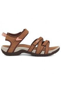 Teva Tirra Leather Sandalen Women (Gr 5 |braun)