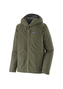Patagonia Boulder Fork Rain Jacket Regenjacke Herren (Gr S |oliv |wasserdicht)