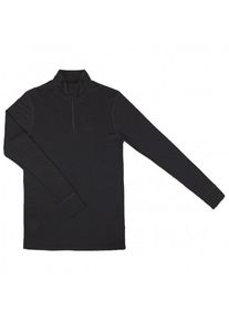 Joha Blouse with Zip Merinounterwäsche Herren (Gr XXL |schwarz)