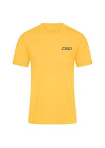 CEP Run Shirt Short Sleeve Laufshirt Damen Trailrunning (Gr XS |gelb)