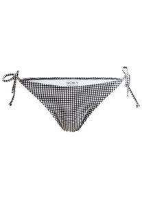 Roxy Gingham Cheeky Ties Bikini-Bottom Damen (Gr XL |grau)