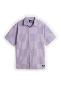 Vans Kessler Checkerboard S/S Woven Hemd Herren (Gr XL |lila)