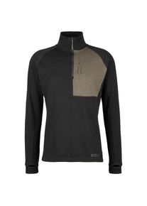 Stoic Merino260 StadjanSt. Zip Pullover Merinopullover Men (Gr XXL |schwarz)