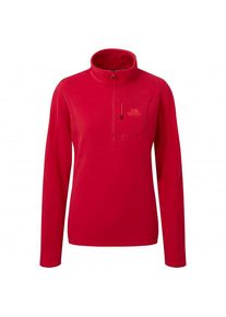 Mountain Equipment Micro Zip Tee Fleecepullover Damen Wandern (Gr 8 |rot)