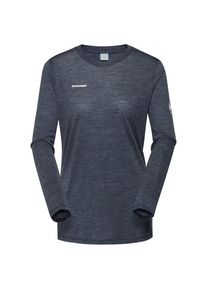 Mammut Tree Wool Firstlayer Longsleeve Merinoshirt Damen (Gr M |blau)