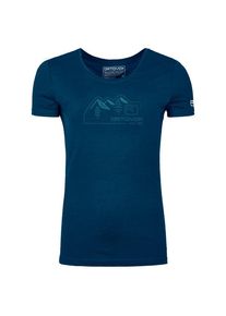 Ortovox 150 Cool Vintage Badge T-Shirt Merinoshirt Women (Gr XS |blau)