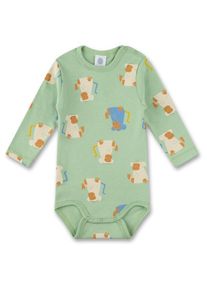 Sanetta Body 1/1 AOP Alltagsunterwäsche Kinder (Gr 104 |grün)