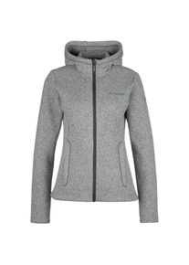 Vaude Aland Hooded Jacket Fleecejacke Women (Größe 40 |grau)