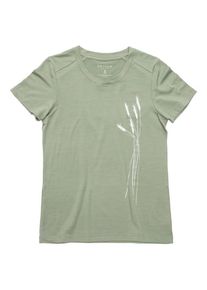 DEVOLD Premium Oats Tee Merinoshirt Damen (Gr XL |oliv)