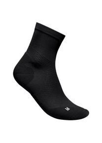 Laufsocken Bauerfeind Sports Run Ultralight Mid Cut Socks Damen (Gr 41-43 |schwarz)