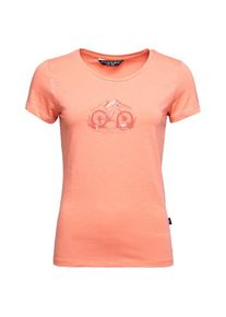Chillaz Gandia Mountainbike Flowers T-Shirt T-Shirt Damen (Gr 40 |rot)