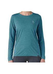 Patagonia L/S Cap Cool Daily Graphic Shirt Waters Longsleeve Damen (Gr XS |türkis)