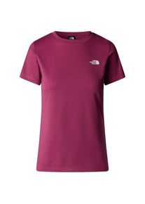 The North Face S/S Simple Dome Tee T-Shirt Women (Größe S |lila)