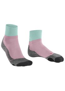 Falke TK2 Explore Short Wandersocken Damen Wandern (Gr 41-42 |rosa)