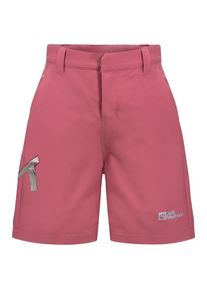 Jack Wolfskin Turbulence Shorts Shorts Kinder Alltag (Gr 152 |rot)