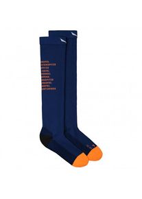 Salewa Ortles Dolomites All Mountain Sock Wandersocken Herren (Gr 39-41 |blau)