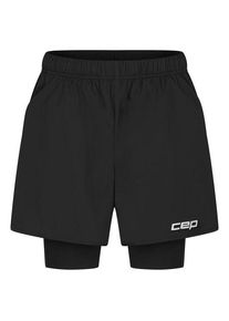 CEP Run Shorts 2In1 Laufshorts Damen (Gr M |schwarz)