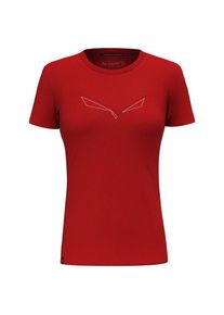 Funktionsshirt Salewa Pure Eagle Frame Dry T-shirt Damen (Gr 40 |rot)