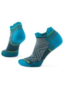 Laufsocken Smartwool Run Zero Cushion Low Ankle Damen (Gr L |blau)