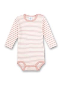 Sanetta Body 1/1 Stripes Alltagsunterwäsche Kinder (Gr 74 |weiß)
