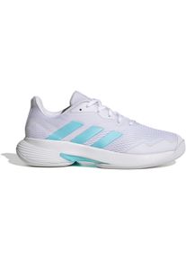 Adidas Courtjam Control Tennisschuhe Damen - weiß - Gr. 37 1/3 - Synthetik