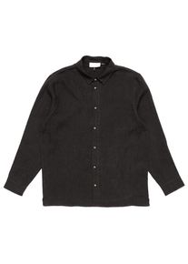 Mazine Classic Linen Shirt Hemd Herren (Gr L |schwarz)