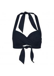 Bikini Top Seafolly Collective Twist Soft Cup Halter Damen (Gr 12 |blau)