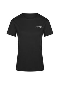 CEP Pro Run Ultralight Shirt Short Sleeve Laufshirt Damen (Gr S |schwarz)
