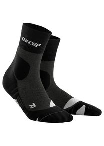 Wandersocken CEP Hiking Merino Mid-Cut Socks Damen (Gr II |schwarz)