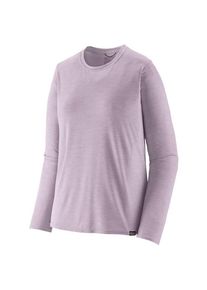 Patagonia L/S Cap Cool Daily Shirt Kunstfaserunterwäsche Damen Trailrunning (Gr L |lila)