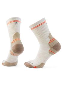 Wandersocken Smartwool Hike Targeted Cushion Mid Crew Socks Damen (Gr M |beige)