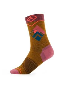 Ortovox Alpine Light Comp Mid Socks Merinosocken Damen (Gr 42-44 |braun)