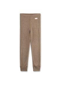 Sanetta Hose long Wool / Silk Wool Merinounterwäsche Kinder Freizeit (Gr 140 |braun/beige)