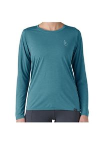 Patagonia L/S Cap Cool Daily Graphic Shirt Waters Longsleeve Damen (Gr M |türkis)