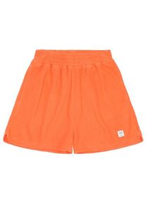 KnowledgeCotton Apparel Posey Elastic Waist Bouclé Shorts Damen (Gr L |orange)