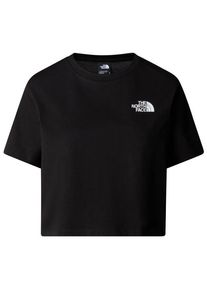 The North Face Cropped Simple Dome Tee T-Shirt Damen Reisen (Gr XXL |schwarz)