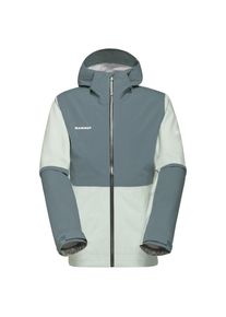 Mammut Linard Guide Hardshell Hooded Jacket Regenjacke Herren Wandern (Gr XL |grau |wasserdicht)