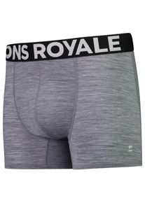Mons Royale Hold 'em Shorty Boxer Merinounterwäsche Men (Größe L |grau)