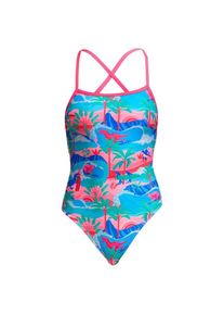 Funkita Strapped In One Piece Badeanzug Damen Schwimmen (Gr 36 |bunt)