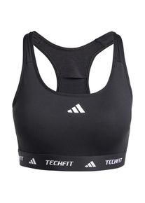 Adidas Techfit Bra Sport-BH Damen (Gr L |grau/schwarz)