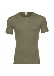 Engel Shirt S/S Merinounterwäsche Men (Größe 46/48 |oliv)