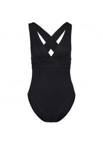 Badeanzug Seafolly Collective Cross Back One Piece Damen (Gr 32 |schwarz)