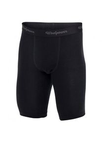 Woolpower Boxer Xlong Merinounterwäsche Herren (Gr XL |schwarz)