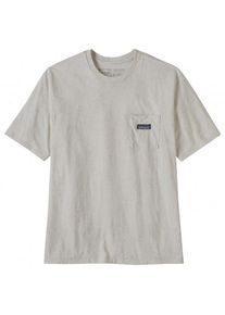 Patagonia Regenerative Cotton Lightweight Pocket Tee T-Shirt Herren (Gr XXL |grau)