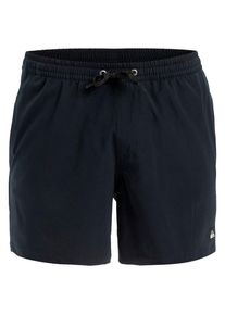 Boardshort Quiksilver Surfsilk Solid Volley Herren (Gr XL |schwarz/blau)