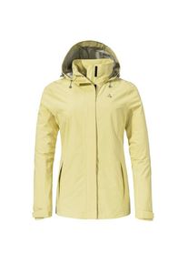 Schöffel Schöffel Jacket Gmund Regenjacke Damen (Gr 46 |beige |wasserdicht)